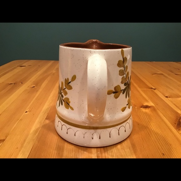 VINTAGE STANGL MCM POTTERY GOLDEN BLOSSOM PITCHER - Picture 4 of 6
